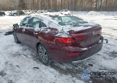 2020 Honda Insight Touring from USA, damaged, VIN 19XZE4F9XLE007071